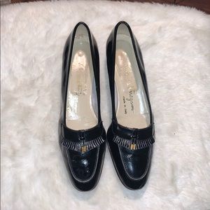 Salvatore Ferragamo Kiltie Tassel Wingtip Loafers